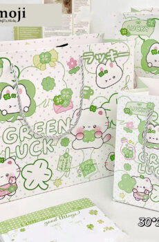 Túi giấy quà tặng Green Lucky