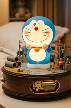 Hộp nhạc mô hình hoạt hình Doraemon