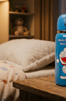 Bình nước giữ nhiệt Doraemon